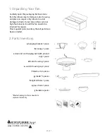 Предварительный просмотр 3 страницы Craftmade CES209 Installation Manual