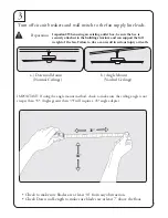 Предварительный просмотр 4 страницы Craftmade Cortana CR52 Installation Instructions Manual