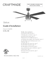 Предварительный просмотр 10 страницы Craftmade Dalton DAL48 Installation Manual