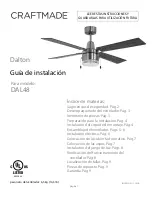 Предварительный просмотр 19 страницы Craftmade Dalton DAL48 Installation Manual