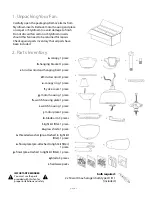 Предварительный просмотр 3 страницы Craftmade DANE Installation Manual