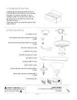 Предварительный просмотр 3 страницы Craftmade DCF52-1 Installation Manual