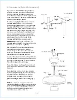 Предварительный просмотр 5 страницы Craftmade DCF52-3 light Installation Manual