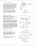 Предварительный просмотр 7 страницы Craftmade DCF52-3 light Installation Manual