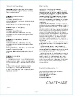 Предварительный просмотр 9 страницы Craftmade DCF52-3 light Installation Manual