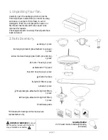 Предварительный просмотр 3 страницы Craftmade DCF52 5C1W Series Installation Manual