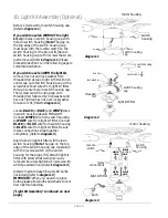 Предварительный просмотр 9 страницы Craftmade DCF52 5C1W Series Installation Manual