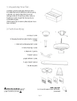 Предварительный просмотр 3 страницы Craftmade DCF52XX5C3W Installation Manual