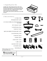 Предварительный просмотр 3 страницы Craftmade DCRT70 Installation Manual