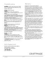 Preview for 11 page of Craftmade DCRT70 Installation Manual