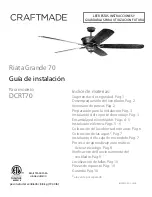 Preview for 12 page of Craftmade DCRT70 Installation Manual