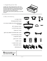 Предварительный просмотр 3 страницы Craftmade DCRT70AG Installation Manual