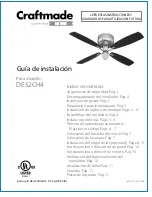 Предварительный просмотр 13 страницы Craftmade DE52CH4 Installation Manual