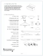 Предварительный просмотр 4 страницы Craftmade Delaney DLY60 Installation Manual