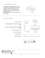 Предварительный просмотр 3 страницы Craftmade ELLINGTON DCF52-C1 Installation Manual