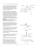 Предварительный просмотр 5 страницы Craftmade ELLINGTON Decorator's Choice DCF52BNK5C1 Installation Manual