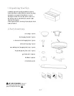 Предварительный просмотр 3 страницы Craftmade END52-5P Installation Manual