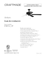 Предварительный просмотр 10 страницы Craftmade END52-5P Installation Manual