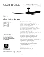 Предварительный просмотр 29 страницы Craftmade Envy EVY60 Installation Manual