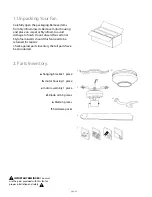 Предварительный просмотр 3 страницы Craftmade FC52 Installation Manual