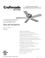 Предварительный просмотр 10 страницы Craftmade FC52 Installation Manual