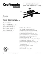 Предварительный просмотр 11 страницы Craftmade Forza FZA52BNK5C1 Installation Manual