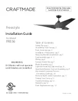 Предварительный просмотр 1 страницы Craftmade FRE56 Installation Manual