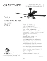 Предварительный просмотр 13 страницы Craftmade GAR56 Installation Manual