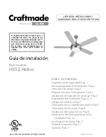 Предварительный просмотр 13 страницы Craftmade Helios HE52 Installation Manual