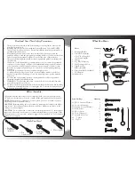 Preview for 2 page of Craftmade Kira KR52 Installation Instructions Manual