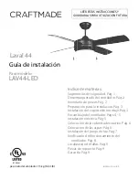 Предварительный просмотр 11 страницы Craftmade LAV44-LED Installation Manual