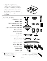 Предварительный просмотр 3 страницы Craftmade Loris LO52 Installation Manual