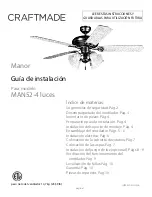 Предварительный просмотр 11 страницы Craftmade Manor MAN52-4 Installation Manual