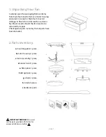 Предварительный просмотр 3 страницы Craftmade Merit MER52 Installation Manual