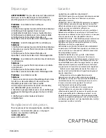 Предварительный просмотр 18 страницы Craftmade Merit MER52 Installation Manual