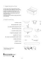 Предварительный просмотр 3 страницы Craftmade Monaghan MGN52AO Installation Manual