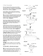 Предварительный просмотр 5 страницы Craftmade Monaghan MGN52AO Installation Manual