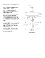 Предварительный просмотр 9 страницы Craftmade Optimum OPT52 Installation Manual