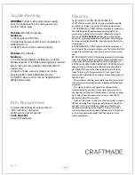 Preview for 9 page of Craftmade OPXL52 Installation Manual