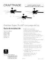 Preview for 14 page of Craftmade Outdoor Super Pro OS104 Installation Manual