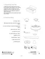 Предварительный просмотр 3 страницы Craftmade Piedmont PD52 Installation Manual