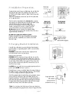 Предварительный просмотр 4 страницы Craftmade Piedmont PD52 Installation Manual