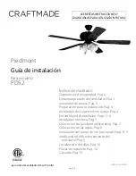 Предварительный просмотр 11 страницы Craftmade Piedmont PD52 Installation Manual