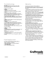 Предварительный просмотр 11 страницы Craftmade PIR48BNK3 Installation Manual