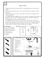 Предварительный просмотр 3 страницы Craftmade ProStar PS52 Installation Instructions Manual