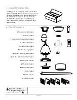 Предварительный просмотр 3 страницы Craftmade Quirk QRK54 Installation Manual