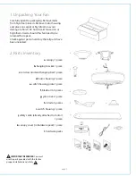 Предварительный просмотр 3 страницы Craftmade RU72AG5 Installation Manual