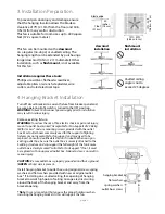 Предварительный просмотр 4 страницы Craftmade SAR52CH Installation Manual