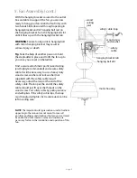 Предварительный просмотр 6 страницы Craftmade Solo Encore SOE54 Installation Manual