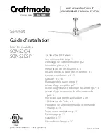 Preview for 13 page of Craftmade SON52CH Installation Manual